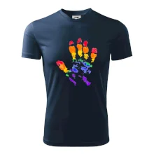 LGBT hand print