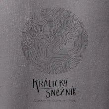 Králický Sněžník - vrstevnice v kruhu