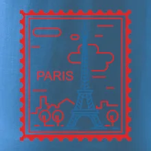 Paríž známka jednoduchá Paríž známka jednoduchá