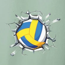 Volejbal lopta v triku Volejbal lopta v triku