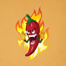 Chili paprička veľmi pálivá