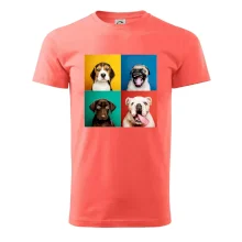 Psi šteňatá koláž