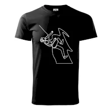 Lezec na skale jedným ťahom Lezec na skale jedným ťahom