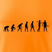 Evolúcia drevorubač - sekera Evolúcia drevorubač - sekera