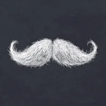 Mustache fúzy kreslené