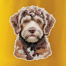 Lagotto romagnolo vyšívaná hlava