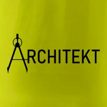 Architekt nápis