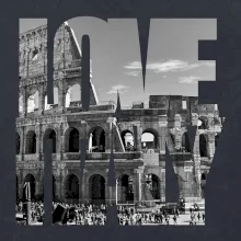 Love Italy - Colosseum Love Italy - Colosseum