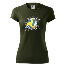 Volejbal lopta v triku Volejbal lopta v triku