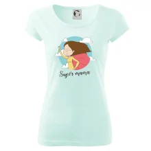 Kreslený obrázok Super mama Kreslený obrázok Super mama