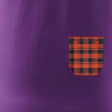 Flanelové triko červené