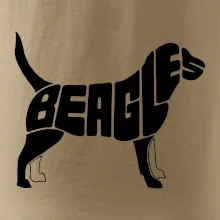 Bígl - nápis v tele Bígl - nápis v tele