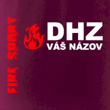 DHZ (oheň, firesport, názov sboru - vlastný nápis)