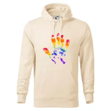 LGBT hand print