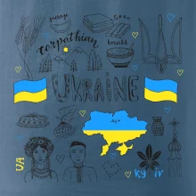 Ukrajina folklór - kreslené obrázky