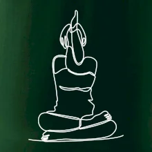 Jóga v sede jedným ťahom