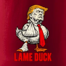 Donald Trump lame duck rytina