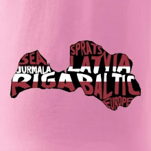 Mapy - názvy miest - Lotyšsko