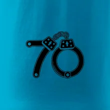 Narodeninové tričko pre policajta - putá 70