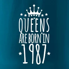 Queens are born in 1987
