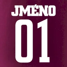 Florbalový dres - vlastné meno a číslo Florbalový dres - vlastné meno a číslo