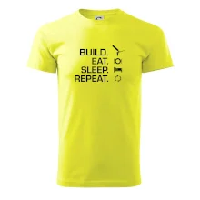 Build eat sleep repeat - montážna pena