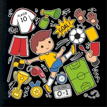 Malý futbalista ikony