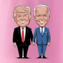 Trump a Biden - veľký kamaráti