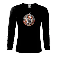 Yin & Yang Koi kapor - oranžový