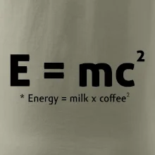 e = mc2 - coffee milk e = mc2 - coffee milk