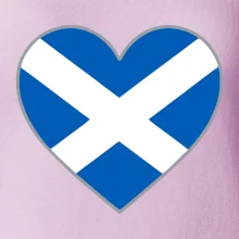 Škótske srdce na prsník