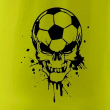 Fotbal lebka splash Fotbal lebka splash