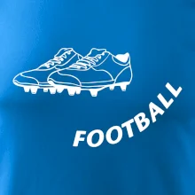 FOOTBALL nápis šikmo