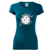 Florbal lopta v triku Florbal lopta v triku