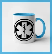 Rescue logo samostatné guľaté