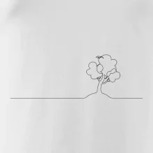 Strom s vtáčikom linka