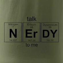 Talk nerdy - periodická tabuľka Talk nerdy - periodická tabuľka