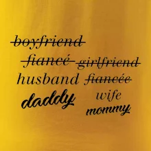 Partnerské tričko nastávajúci rodičia