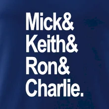 Mick Keith Ron Charlie