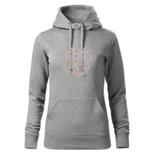 Peace symbol lístočky