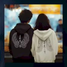 Párova mikina - Jeho anjel , Jej strážca