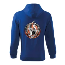 Yin & Yang Koi kapor - oranžový