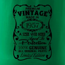 Vintage Etiketa - 1957 Vintage Etiketa - 1957