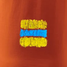 Turistická Cyklo značka - žlto modrá