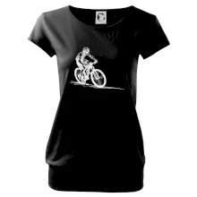 MTB kreslený cyklista