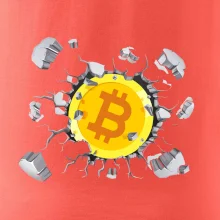 Bitcoin v tričku