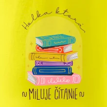 Holka, ktorá miluje čítanie