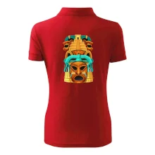 Mayová maska s pyramídou