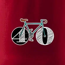 Narodeniny 40 rokov na bicykli
