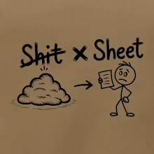 Anglický slovníček - Shit - Sheet